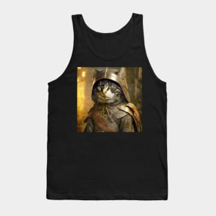 Cat Samurai Tank Top